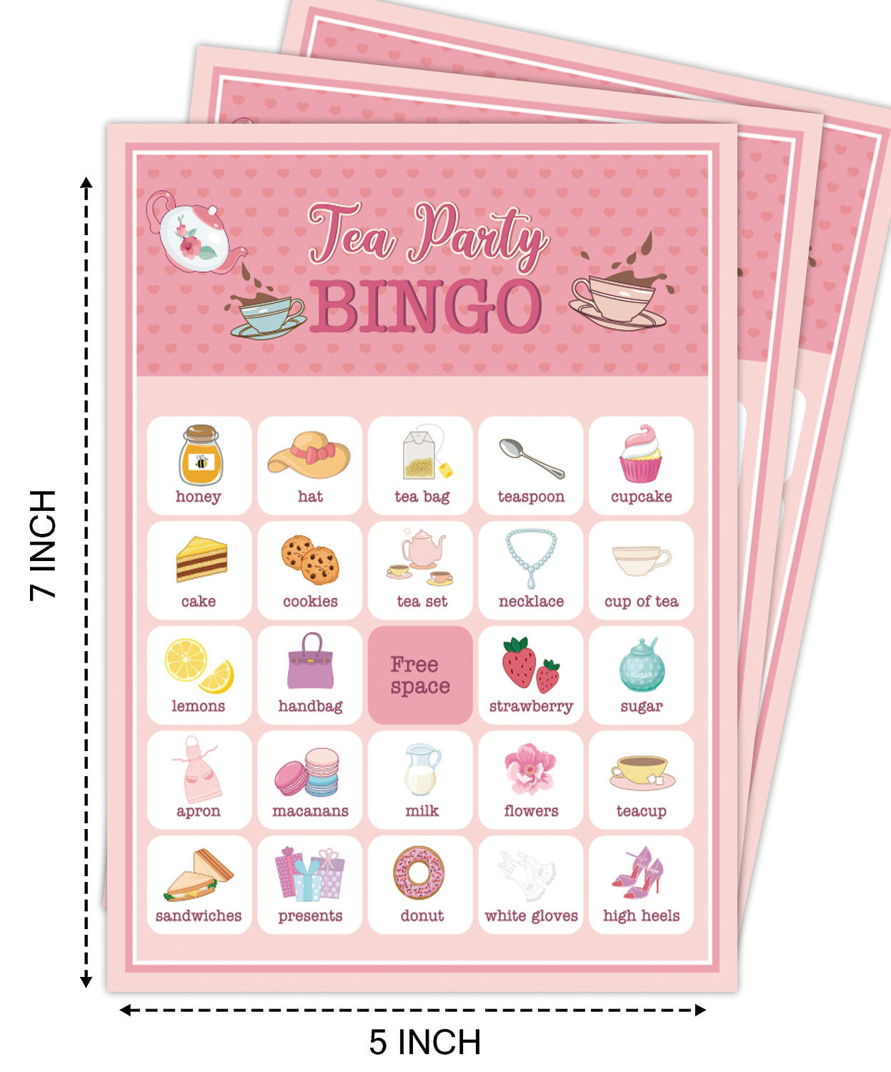 Bingo Game Cards Customized Playing Card Game christmas high quality easy to tear off bingo card game