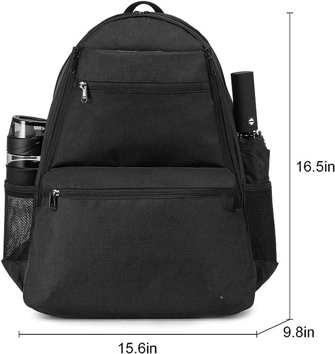 2023 New Arrival Tennis Bag  Holds 2 Rackets with Ventilated Shoe Compartment Professional Tennis Backpack for Men and Women