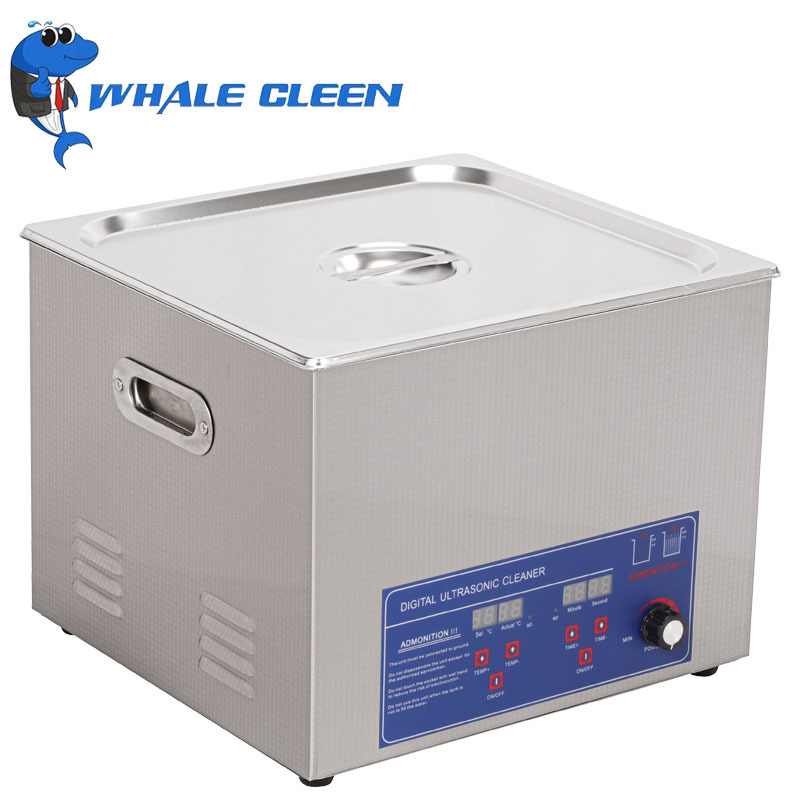 Rust Carbon Removal 40Khz 0-360W Adjustable 15L Ultrasonic Cleaner with Heating Function