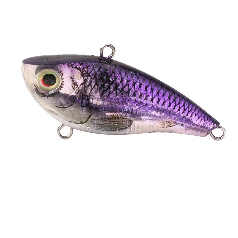 Rattle Trap Fishing Lures Soft Shad Vibration Spoon Lipless Crankbait