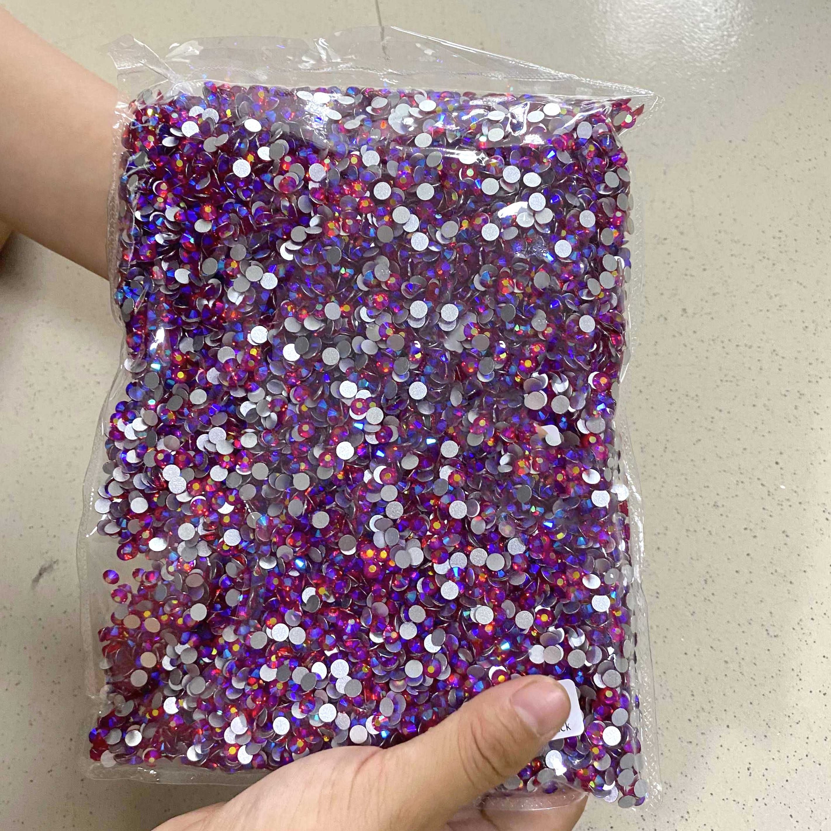 WHATSTONE  Ss3-Ss34 Flatback Stone Strass Non Hotfix Glass Wholesale Rhinestones For Crafts In Bulk