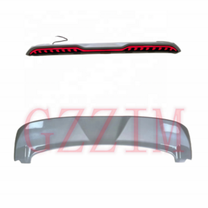 Roof Wing Rear Spoiler Car Auto Accessories LED ABS Rear Trunk Roof Wing Spoiler For LX570