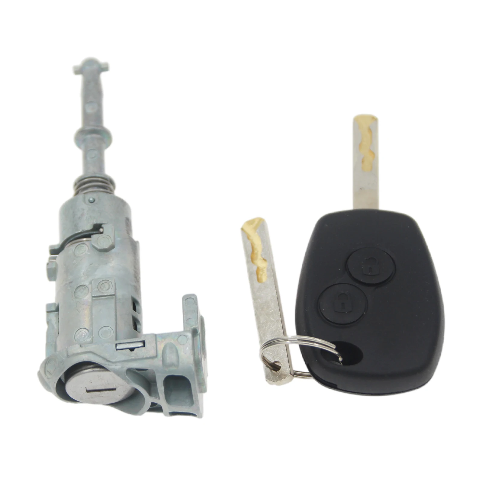 806010030R Left Door Lock Cylinder Tumbler 2 Keys For Renault Kangoo Iii Modus Master Vauxhall Opel