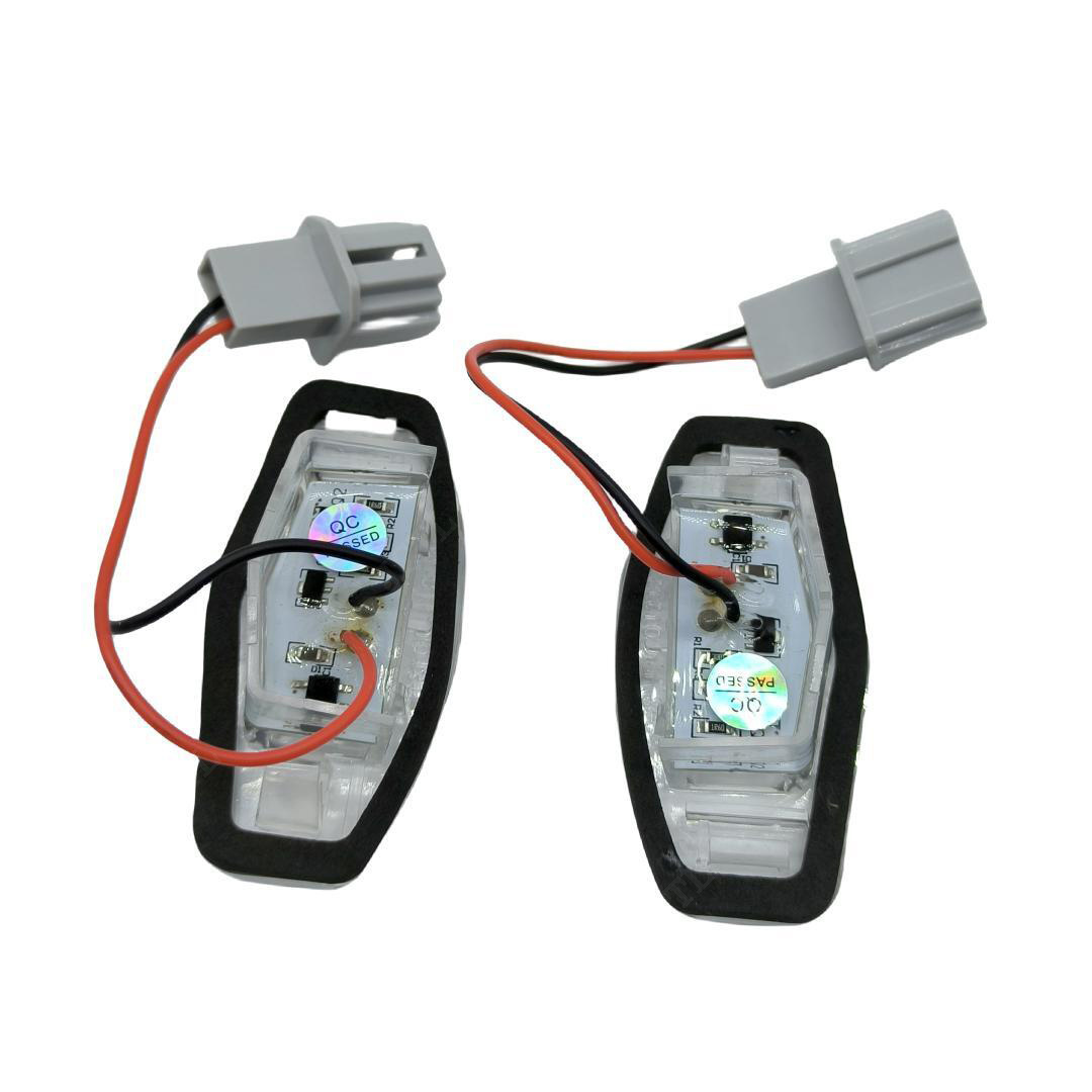 2x LED License Plate Light OEM Replacement Kit for Honda CRV Fit Jazz Crosstour Odyssey OEM part No. 34101S60013