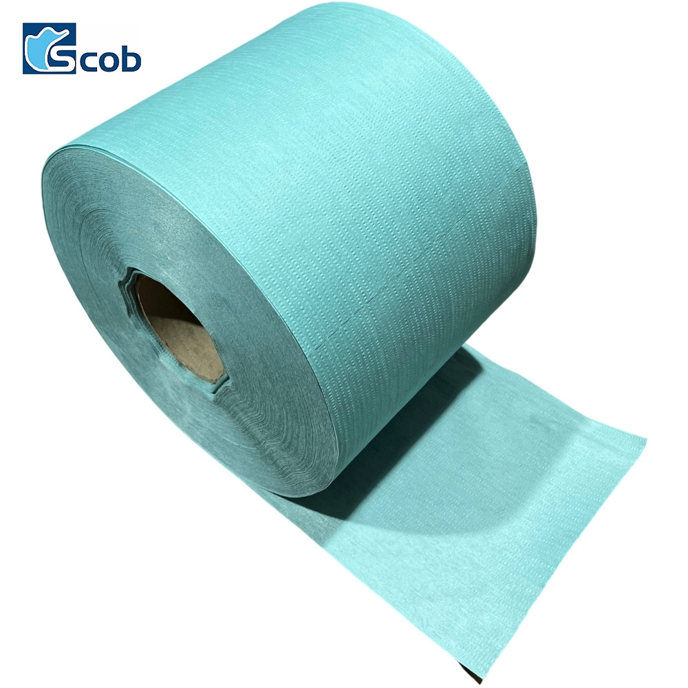 Wholesale Woodpulp Polyester Medical Wipe Surgical Drape Hospital Non Woven Wet Tissue Bottle Barrel Wipes Pads In Tub