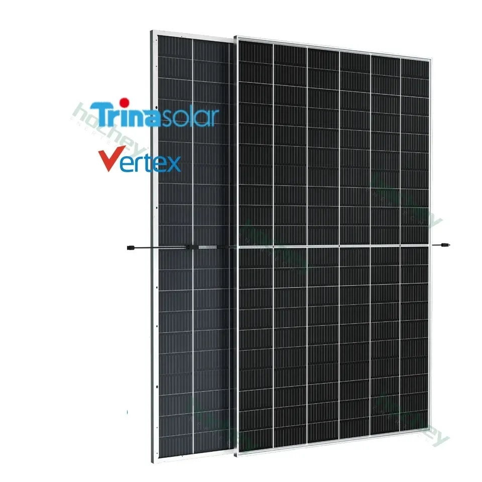 Europe Warehouse Trina 590W 600W 610 Watt Bifacial Mono Perc Solar Panel With Stock Price