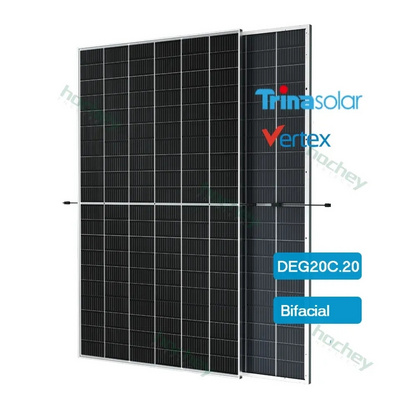 Europe Warehouse Trina 590W 600W 610 Watt Bifacial Mono Perc Solar Panel With Stock Price