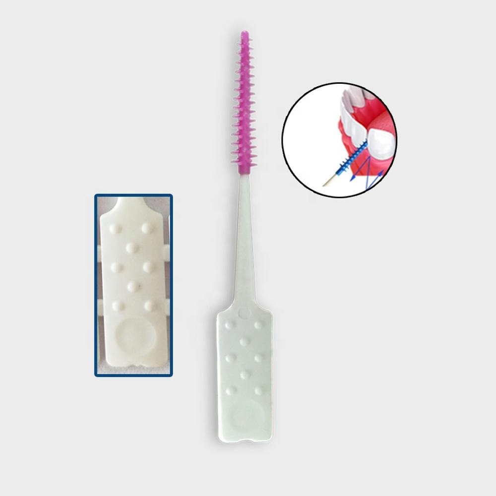 Soft Silicone Interdental Gum Picks, interdental Gum toothpicks