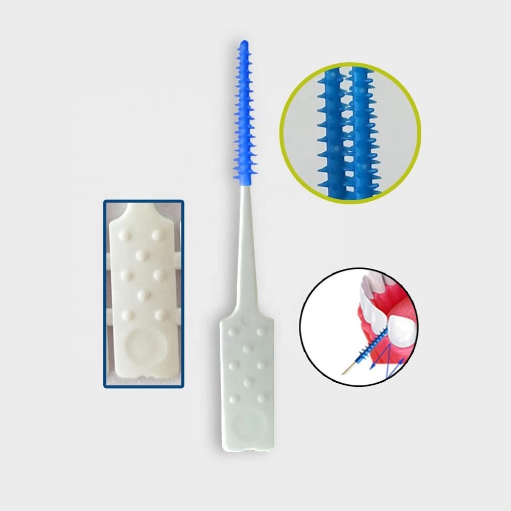 Soft Silicone Interdental Gum Picks, interdental Gum toothpicks