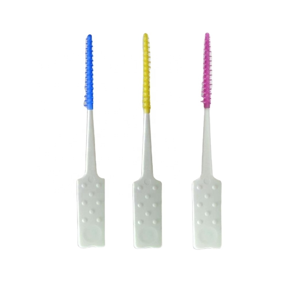 Soft Silicone Interdental Gum Picks, interdental Gum toothpicks