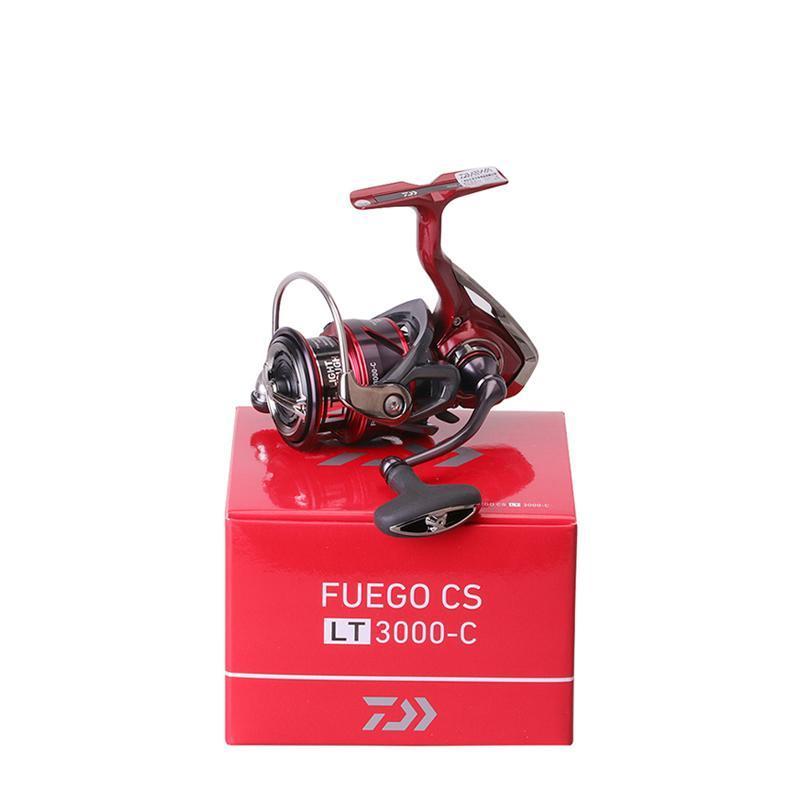 DAIWA 2021 FUEGO CS LT 1000-6000 6+1BB Gear Ratio 5.3:1 Max Drag 5kg/10kg Saltwater Wheels Lightweight Fishing Spinning Reels