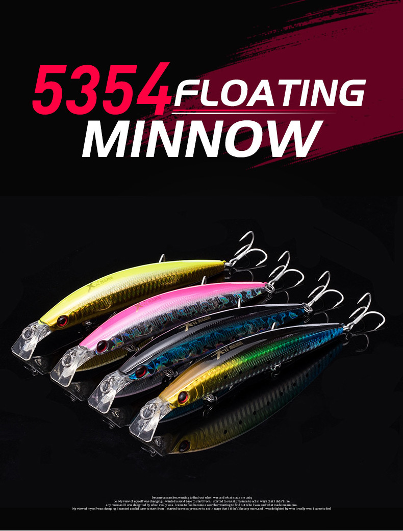 minnow fishing lure The Top Supplier in China minnow lure Attract hard bait 20g 130mm sinking minnow