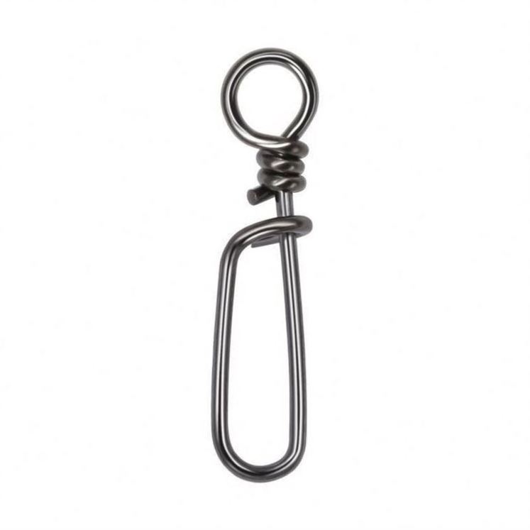 Stainless Steel Coastlock Clips Fishing Barrel Safety Quickly Swivel Snap Fishing Swivel Pin