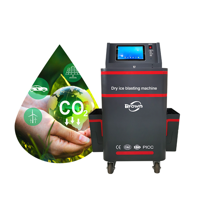 Dry Ice Cleaner Ice Blaster Dry Ice Machine Industrial Use/Automobile Use/Other Industries Dry Ice Blasting Machine Price