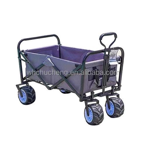 Outdoor portable garden cart camping trolley picnic cart 3016B7