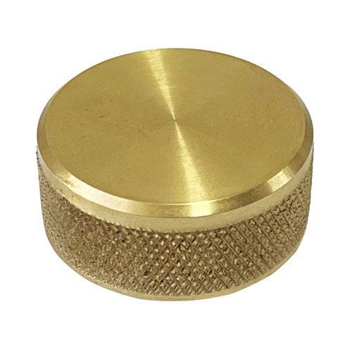 Customized brass machining part pipe safety cap