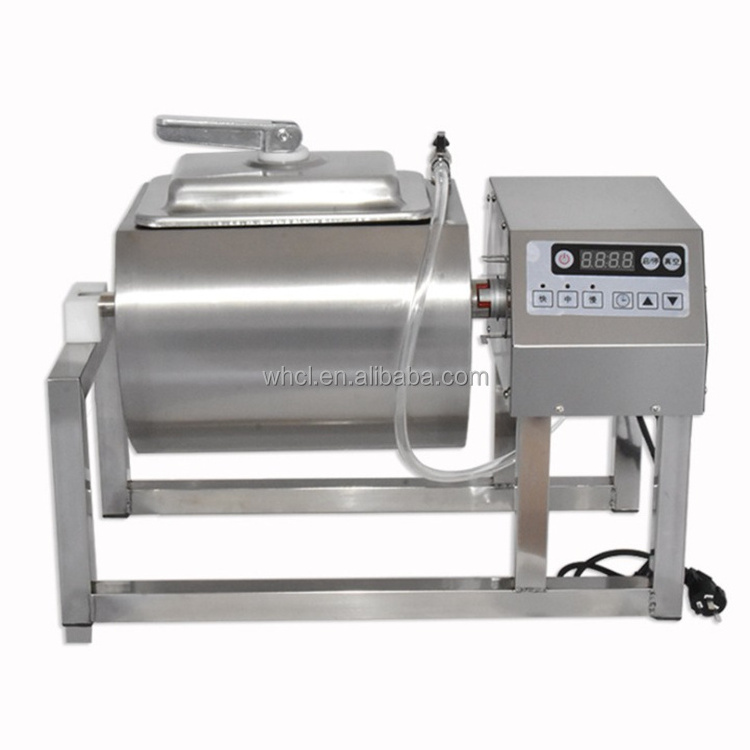 18L Commercial Kitchen Chicken Beef Marinating Machine Mix Food Marinator Vacuum Tumbling Pickling Machine