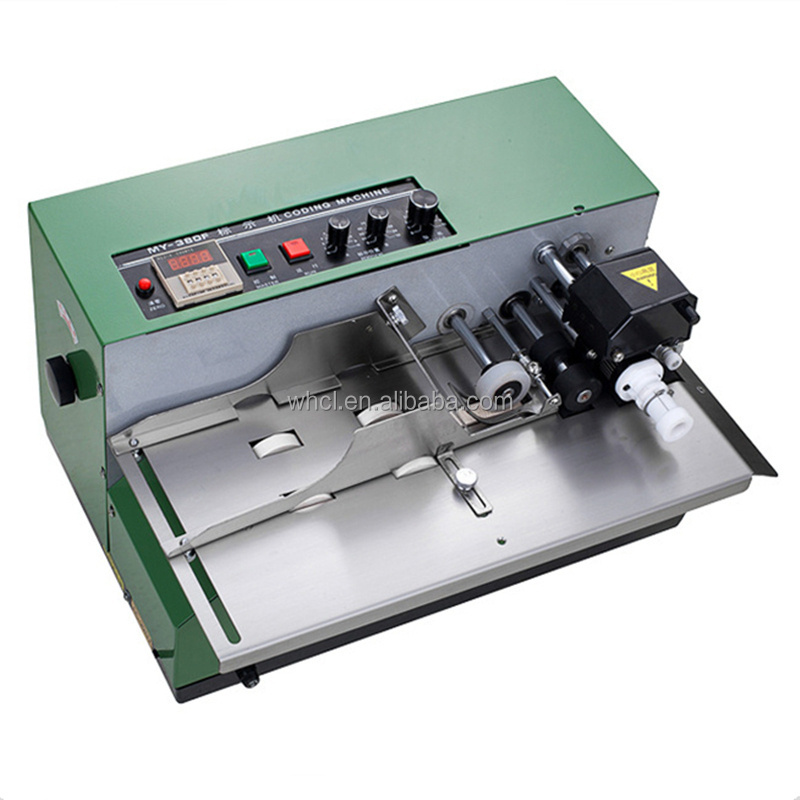 MY-380F Automatic Deskptop Solid Dry Batch Ink Expiry Date Printing Coder Coding Machine