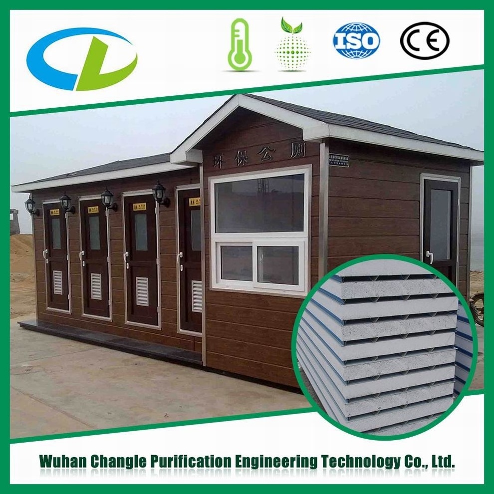 Steel sheet EPS board insulated interior styrofoam sandwich wall panel