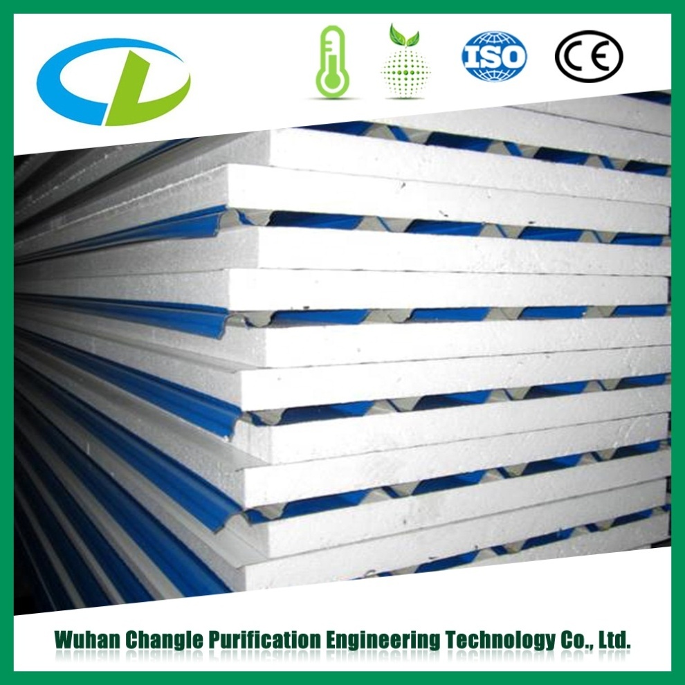 Composite polystyrene foam panel wall cladding