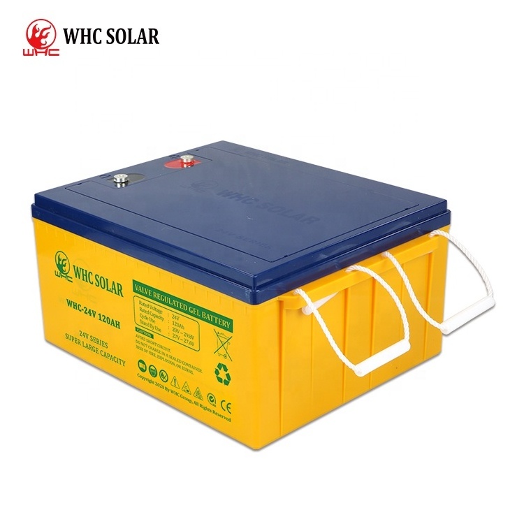 High Quality solar battery deep cycle VRLA ups 24V battery 12v 7ah 100ah 120ah 200ah agm gel lead acid batteries