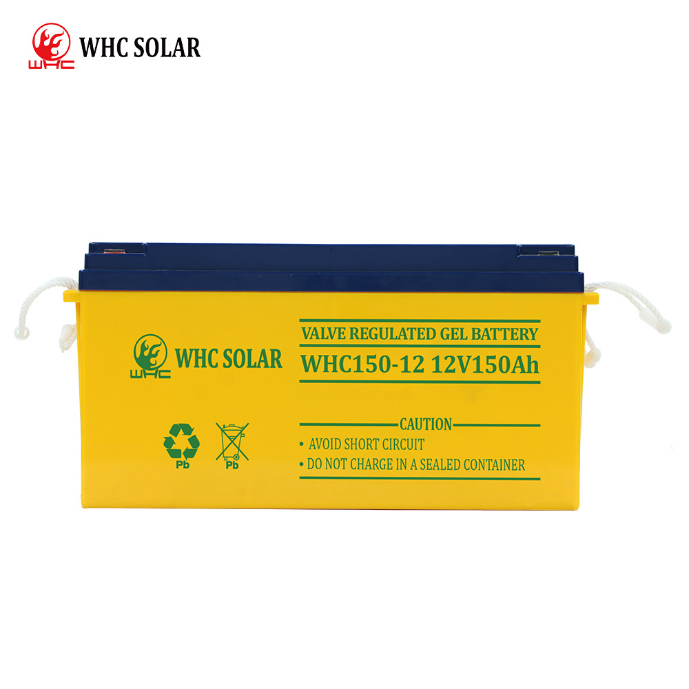 Rechargeable Sealed Lead Acid Batteries 12V 100Ah 150Ah 200Ah 250Ah Deep Cycle Solar Gel Batteries For Solar System