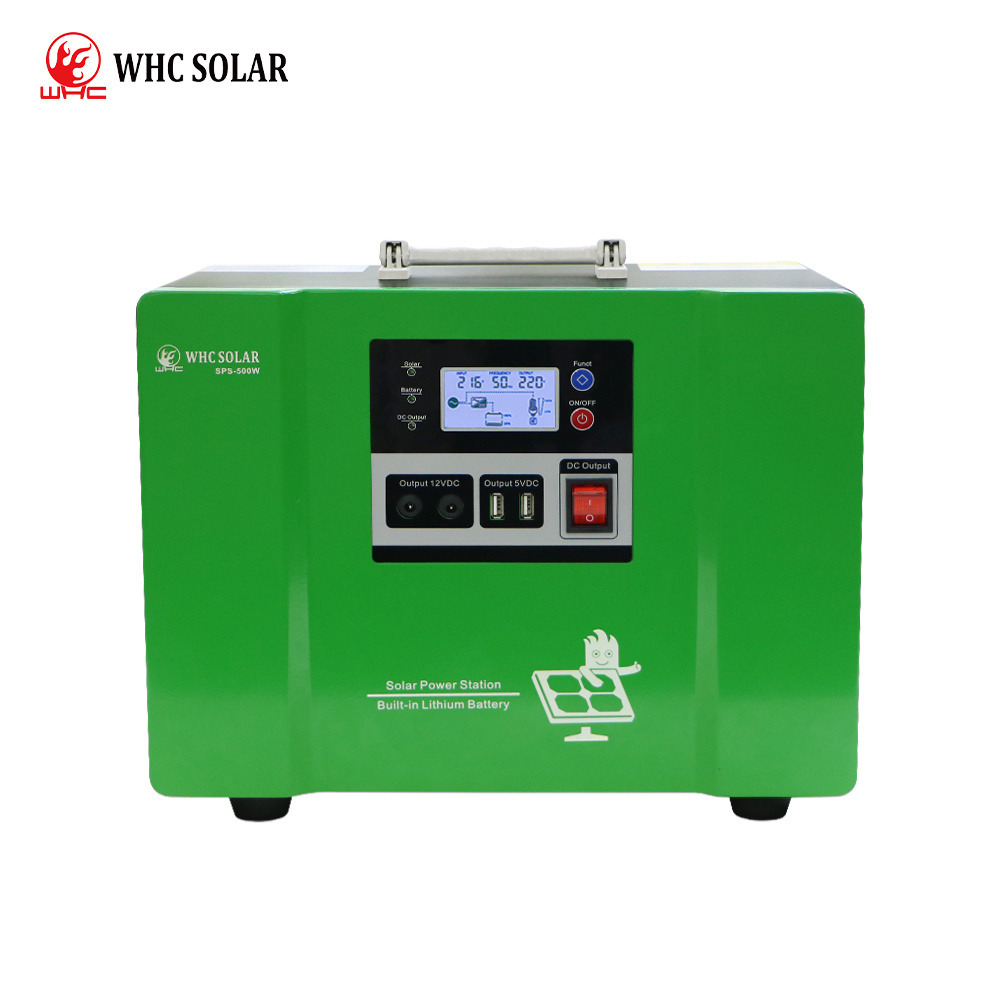 220V Power Bank Home Portable Solar Energy System 500W 1KW 2KW 3KW 5KW 10KW Camping Emergency Solar Generator with Solar Panel