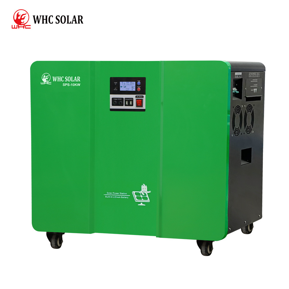 220V Power Bank Home Portable Solar Energy System 500W 1KW 2KW 3KW 5KW 10KW Camping Emergency Solar Generator with Solar Panel