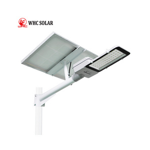 WHC Solar Lights Outdoor Led Lamp 60w Waterproof Solar Street Light Outdoor Luces Solares for Gutter Yard Shed