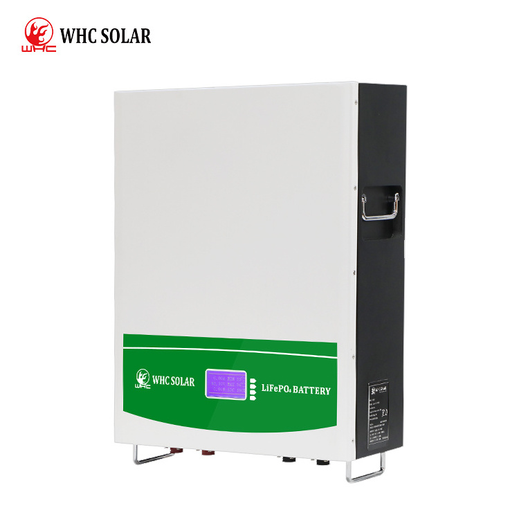 WHC Lifepo4 Battery Pack 5kwh 10kwh Emergency Power Generator Solar Home 100ah 48v Lithium ion Batteries Energy Storage Battery