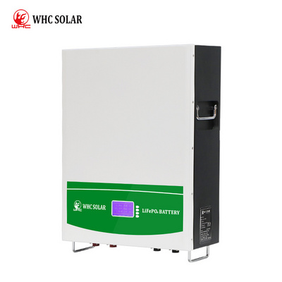 WHC Lifepo4 Battery Pack 5kwh 10kwh Emergency Power Generator Solar Home 100ah 48v Lithium ion Batteries Energy Storage Battery