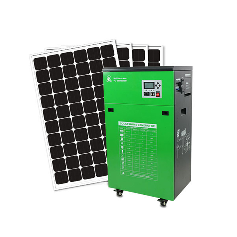 500W 1000W 1500W 4000W Outdoor Camping Portable Mobile Panel Energy System 220V 240V Solar Power Generator For Home Use