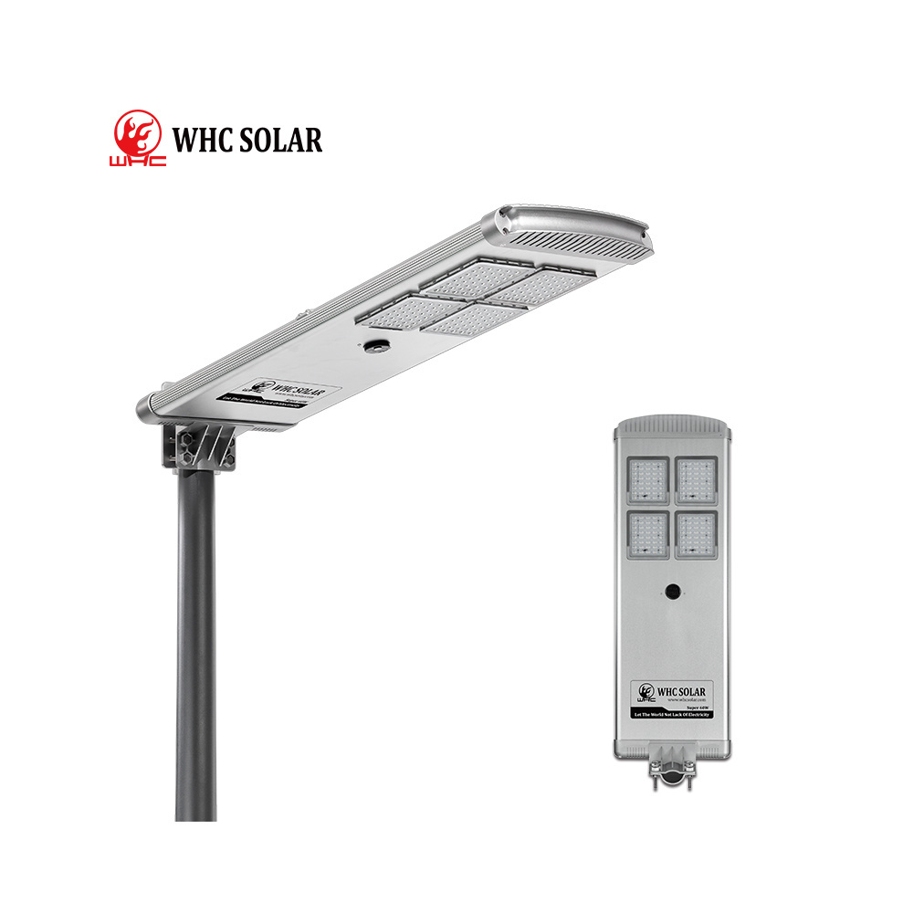 IP65 Outdoor All In One Solar Street Lamp 30W 40W 50W 60W 80W 100W 120W Integrated Led Solar Street Light