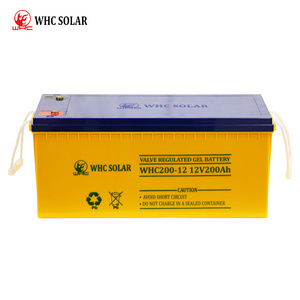 Sealed Rechargeable Storage Solar Battery 12V 200Ah AGM Lead Acid Battery Bateria Solaire Battrie