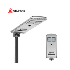 IP65 Outdoor All In One Solar Street Lamp 30W 40W 50W 60W 80W 100W 120W Integrated Led Solar Street Light