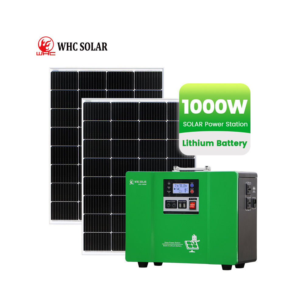 Solar Emergency Kit 1000W Solar Generator Lifepo4 Solar Power Station