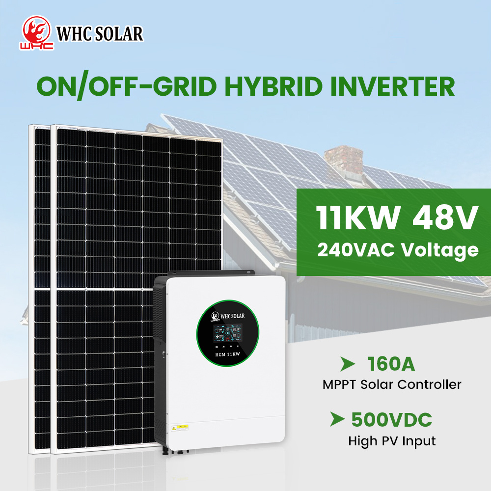 Low Frequency Hybrid Solar Inverter 48V 7Kw 8Kw 11Kw Pure Sine Wave 48 Volt Off Grid DC/AC Solar Pv Invertersrs for home