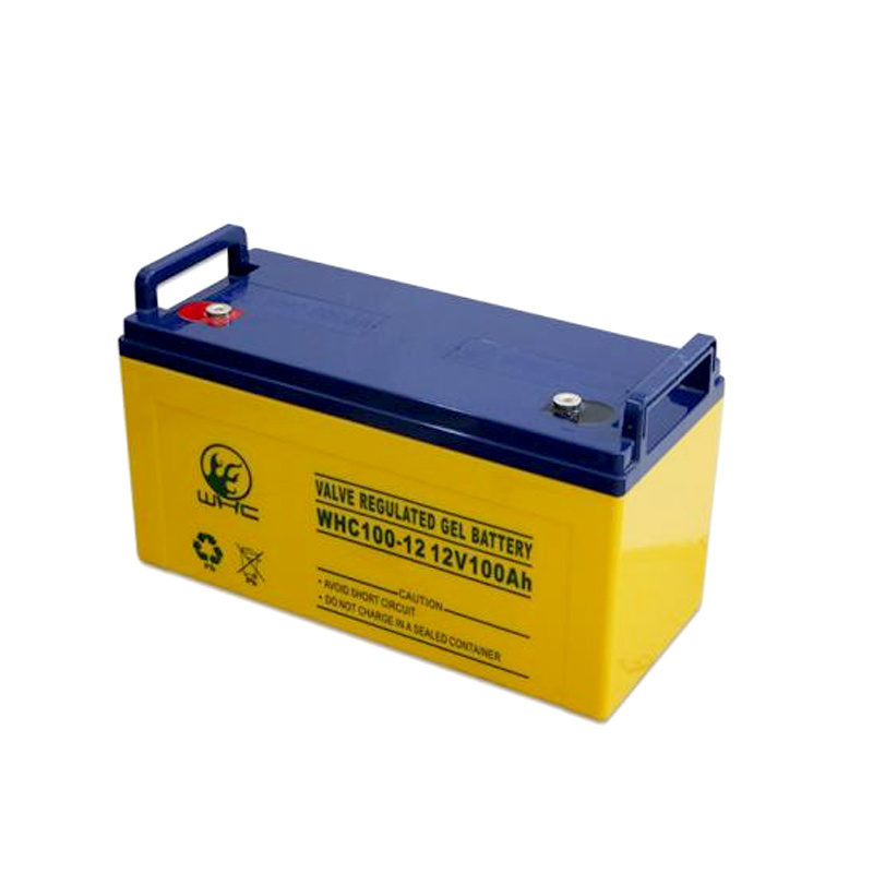 Original rechargeable double a batteries 12v deep cycle battery solar household power backup system gel 100ah gel battery