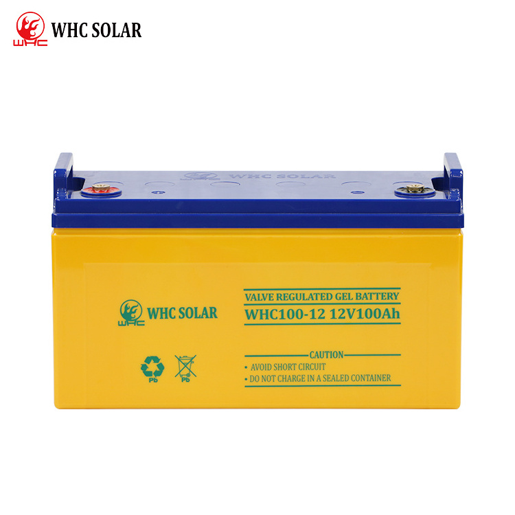 Rechargeable Sealed Lead Acid Batteries 12V 100Ah 150Ah 200Ah 250Ah Deep Cycle Solar Gel Batteries For Solar System