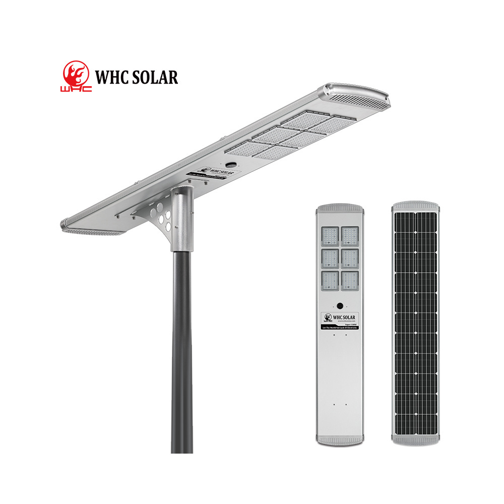 IP65 Outdoor All In One Solar Street Lamp 30W 40W 50W 60W 80W 100W 120W Integrated Led Solar Street Light