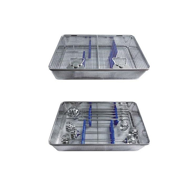 Medical endoscope autoclaving stainless steel transvertebral foraminoscope sterilization kit sterilization box