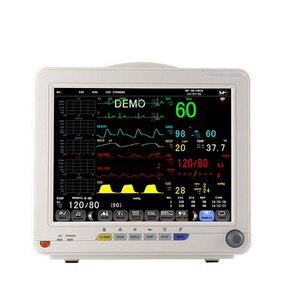 Hospital ICU ambulance monitoring equipment is multi-parameter portable comen patient monitor