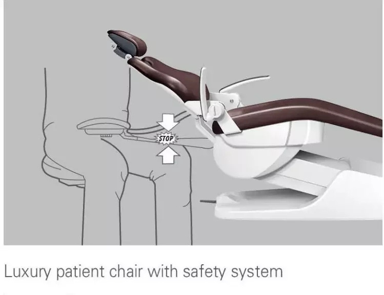 2023 new medical dental equipment portable dental chair High quality set dental chair