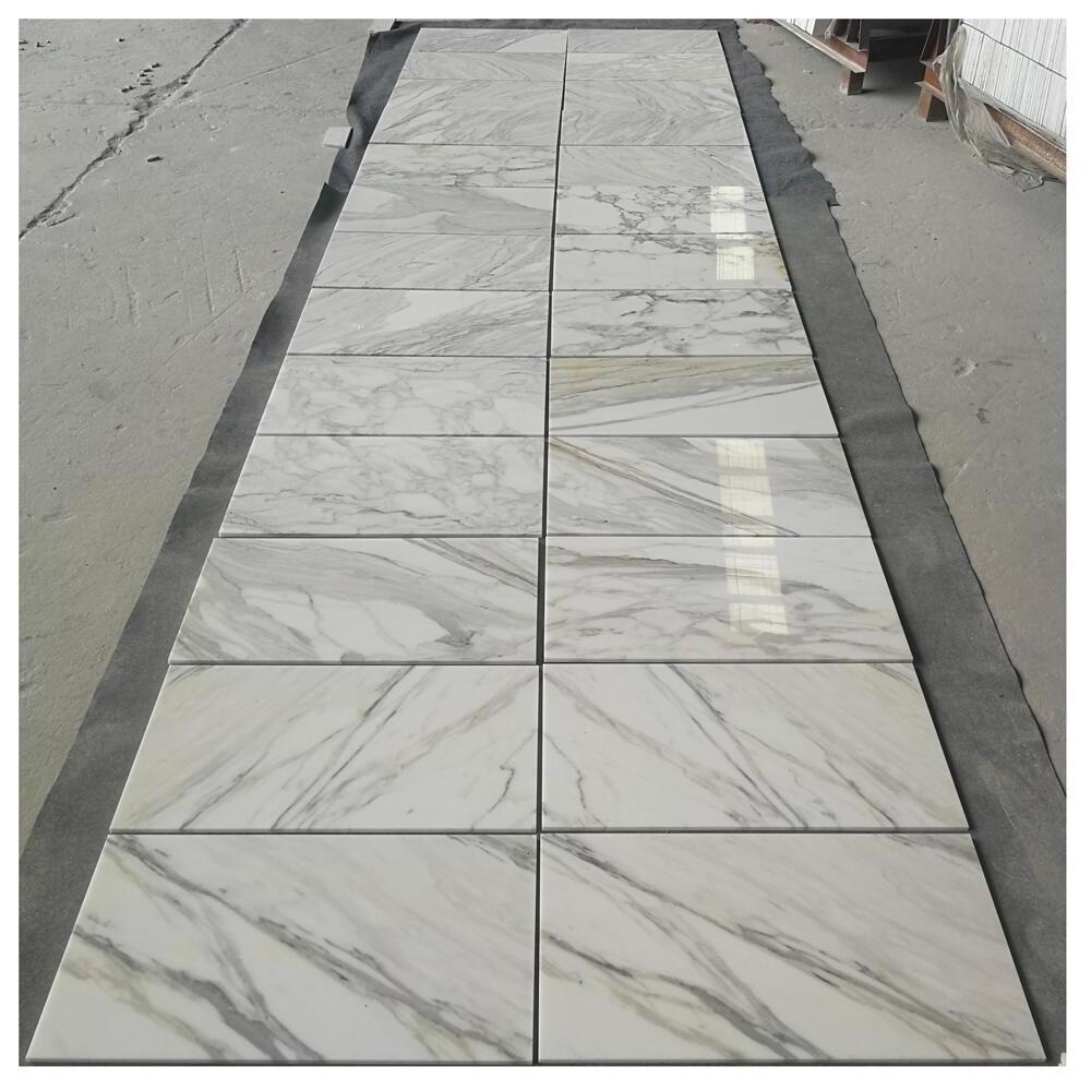 grey vein calacatta white marble tile flooring cheap chinese polished white onyx marble price