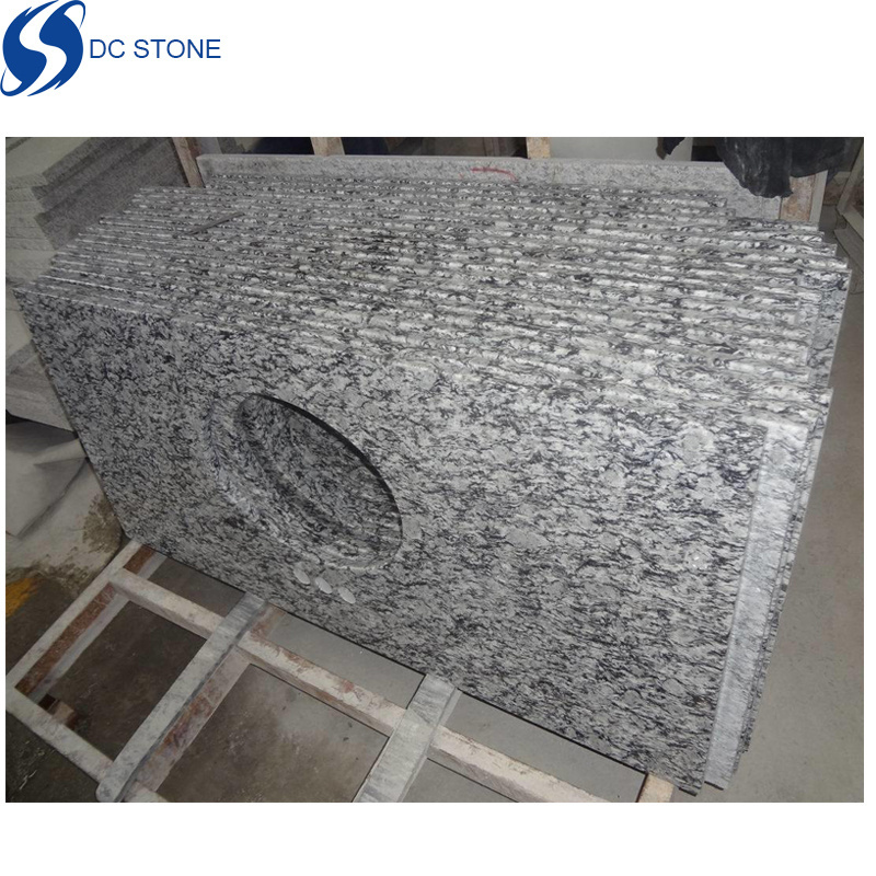 High Quality China Natural G603 Granite Counter top Vanity Tops for Kitchen Table Tops