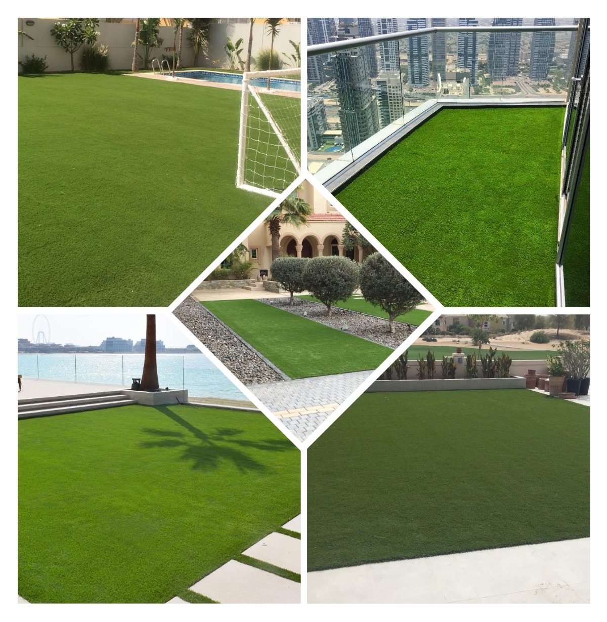 Best 30mm Outdoor Home Decoration DIY Synthetic Artificial Grass for Garden/Landscaping/Backyard/Patio