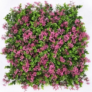 Artificial Flowers Boxwood Grass 50*50cm Garden Backyard Fence Greenery Wall Decor Backdrop Panels Topiary Hedge Plant