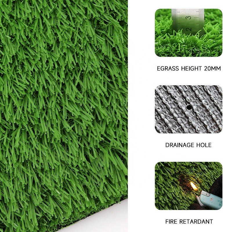 Quality Grass Carpet 2023 Artificial Grass Cheap Rumput Sintetis Artificial Lawn Turf For Grass Garden