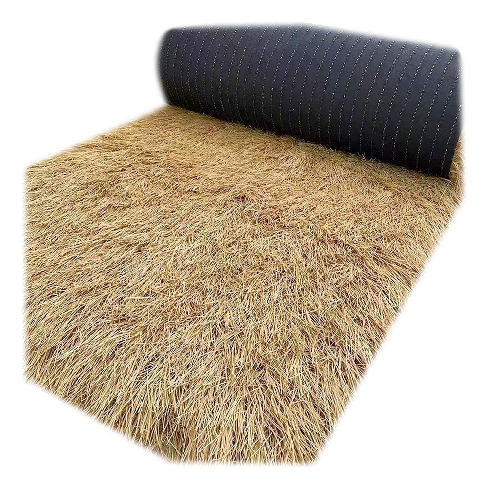 Pe Fireproof Uv Resistant Artificial Thatch 16cm Artificial Thatch Roof Plastic Thatch