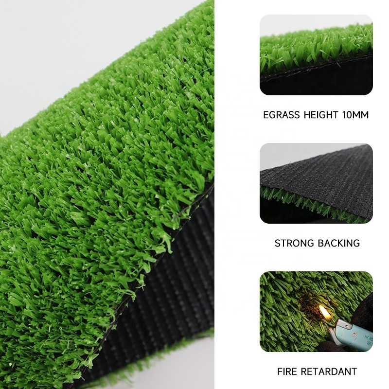 PP Grass Artificial Turf  Garden Wedding Floor Synthetic Grass with 10mm 15mm Pile Height for Wall Decoration